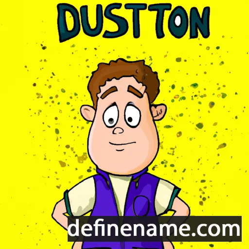 Duston cartoon