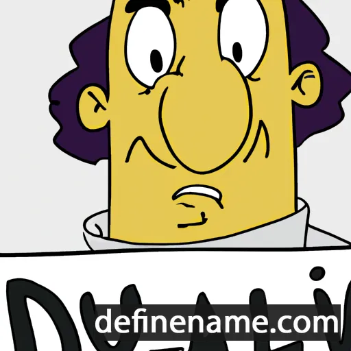 cartoon of the name Duvall