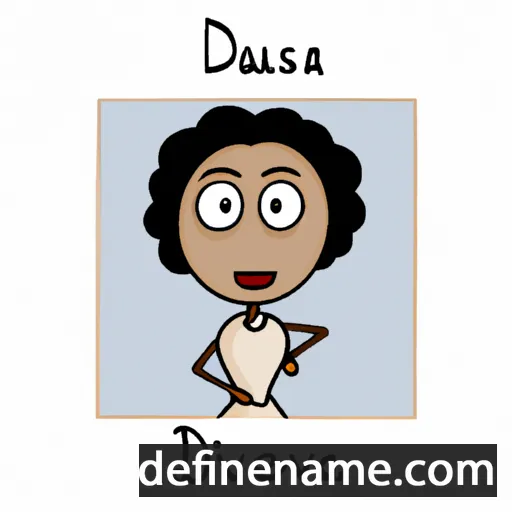 Duvessa cartoon