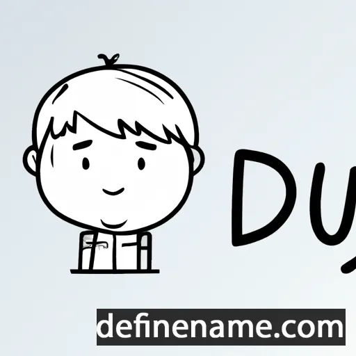 Duy cartoon