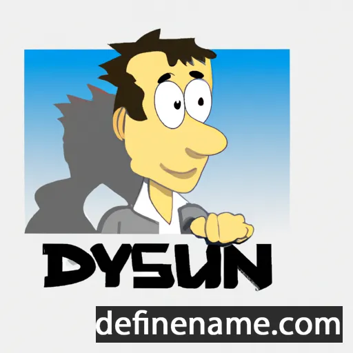 cartoon of the name Duysen