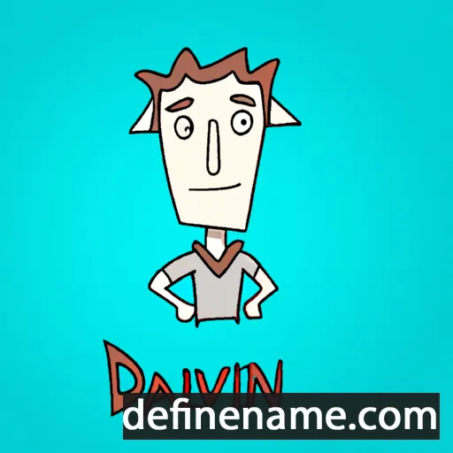 cartoon of the name Dvalinn