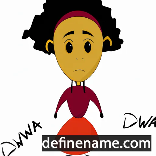 Dwaina cartoon