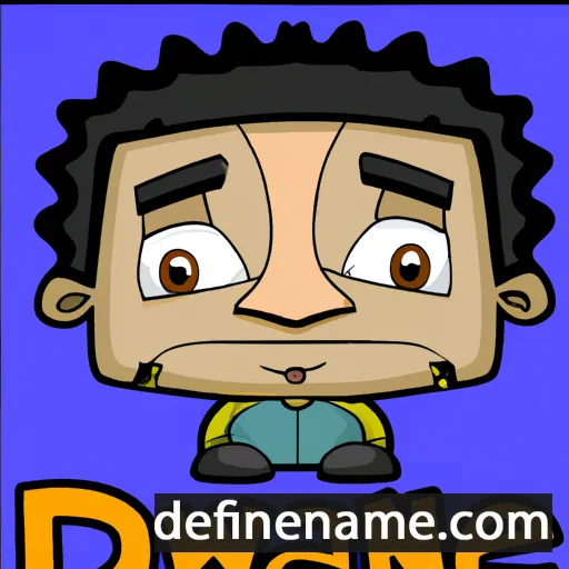 Dwaine cartoon