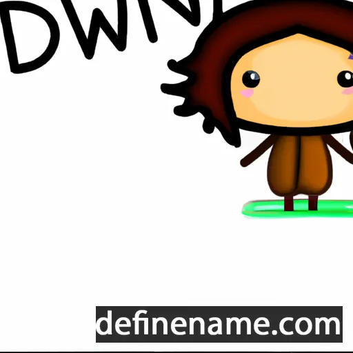 Dwynwen cartoon