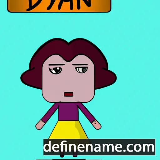 Dyani cartoon