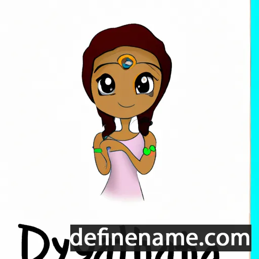 Dyantha cartoon