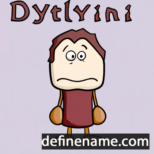 Dyfnallt cartoon