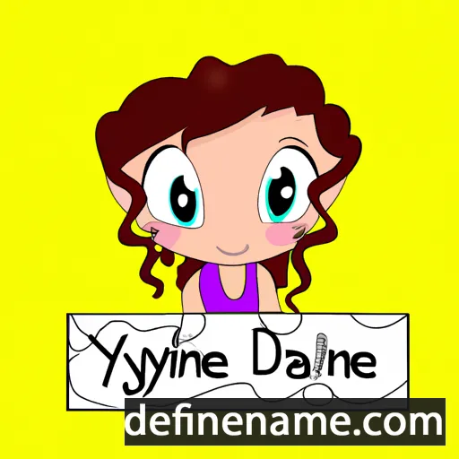 cartoon of the name Dylanne