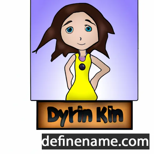 cartoon of the name Dylynn