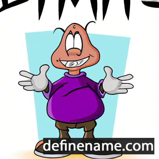 cartoon of the name Dymitriusz