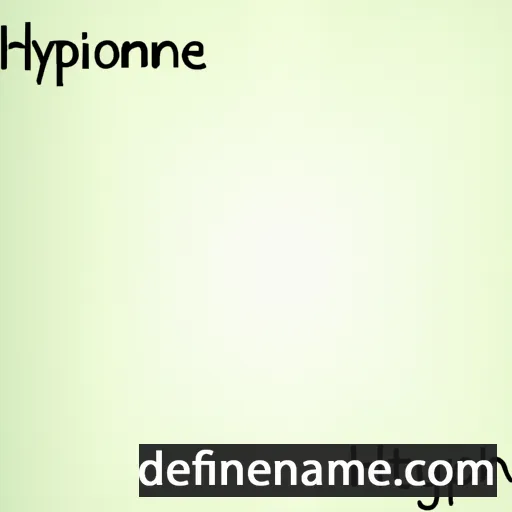 cartoon of the name Dymphne