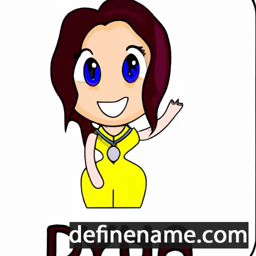 Dynah cartoon