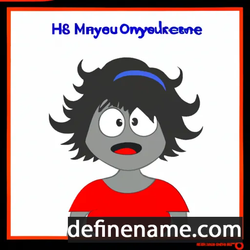 cartoon of the name Dynamene