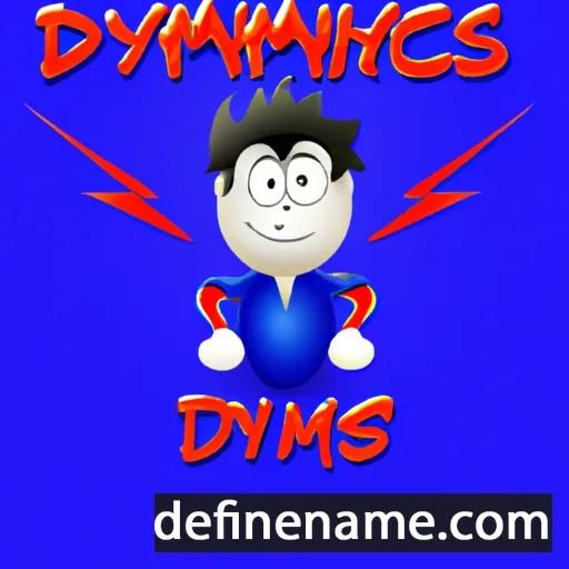 cartoon of the name Dynamis