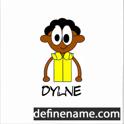 cartoon of the name Dynel