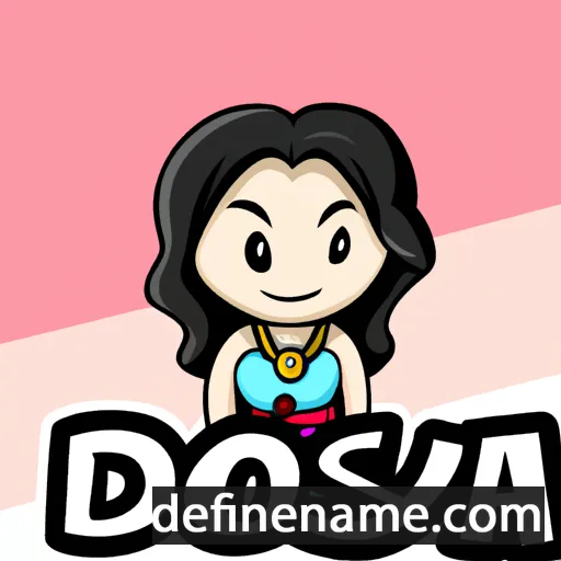 cartoon of the name Dyosa