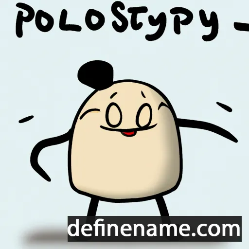 cartoon of the name Dypołt