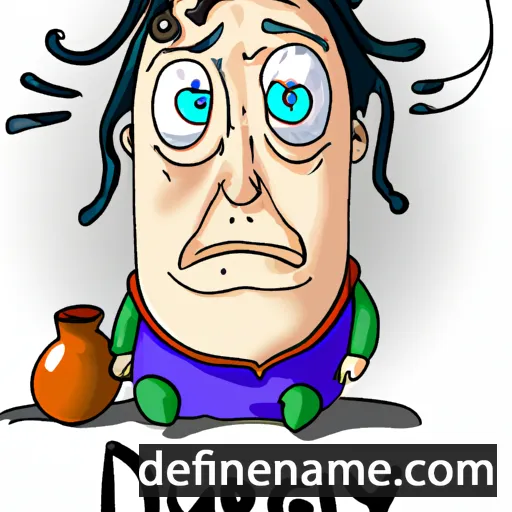 cartoon of the name Dyurgiy