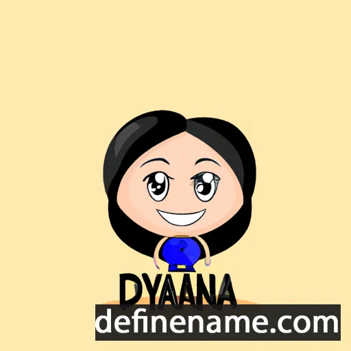 Dyyana cartoon