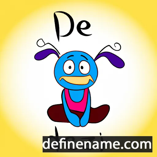 cartoon of the name Džemal