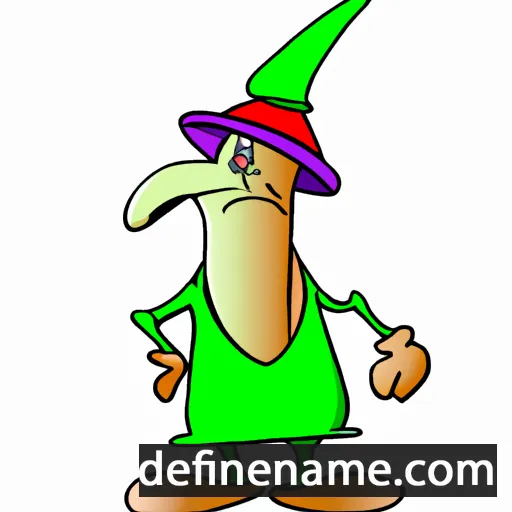 cartoon of the name Džemaludin