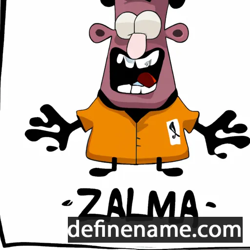 Dzamal cartoon