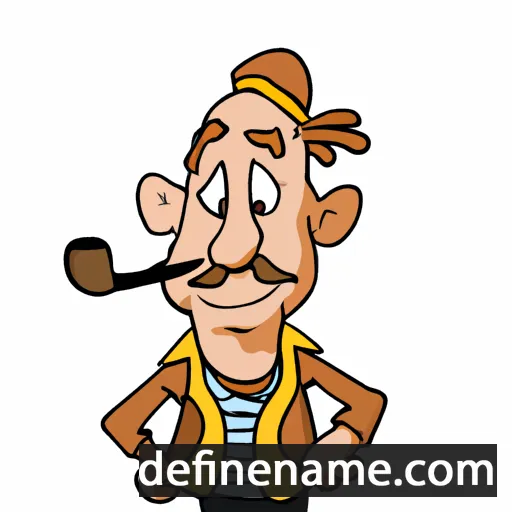 cartoon of the name Dzantemir