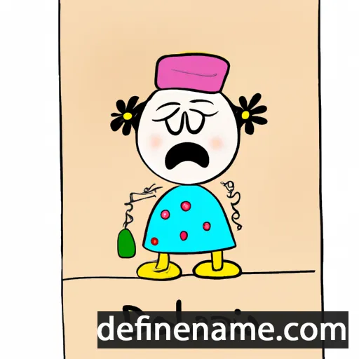 Dziesława cartoon