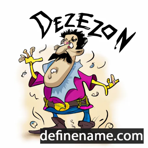 cartoon of the name Dzseferzon