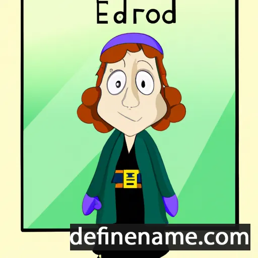 Éastorhild cartoon