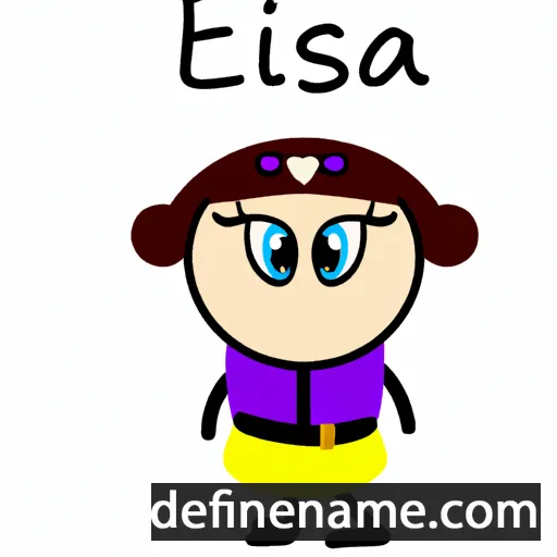 cartoon of the name Ea-niša