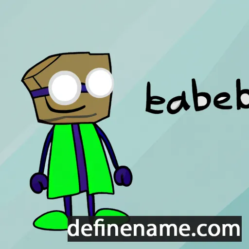 cartoon of the name Eadbeorht