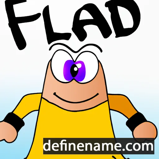 Eadflæd cartoon