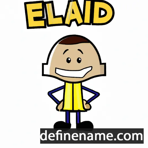 cartoon of the name Eadlin