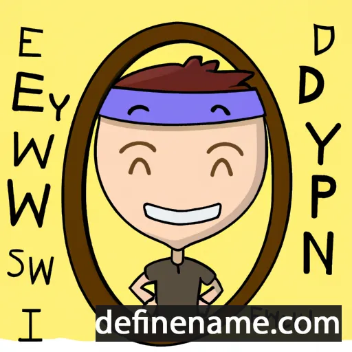 cartoon of the name Eadwynn