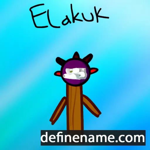 Eakaluk cartoon