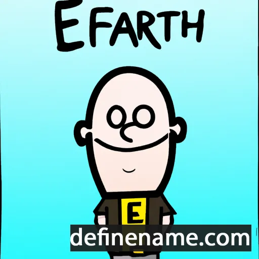 cartoon of the name Eanfrith