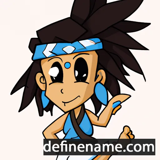 cartoon of the name Eashita