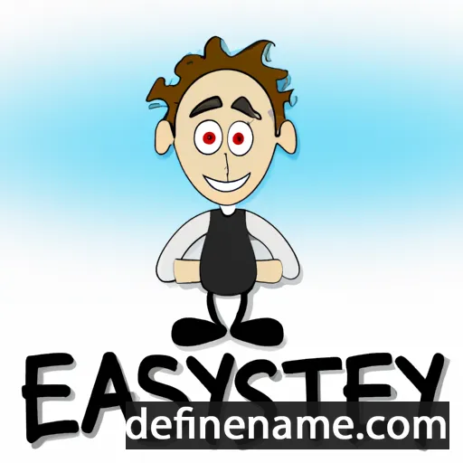 cartoon of the name Eastley