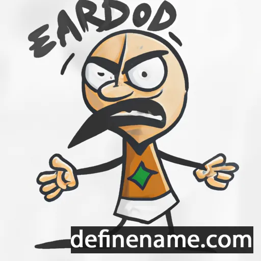 Ebardo cartoon