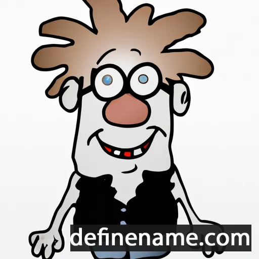 cartoon of the name Ebbert