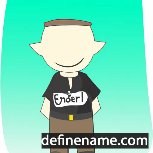 cartoon of the name Eberlind