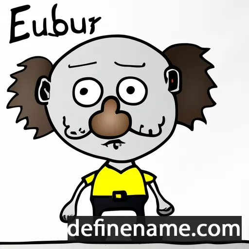 cartoon of the name Eberulf