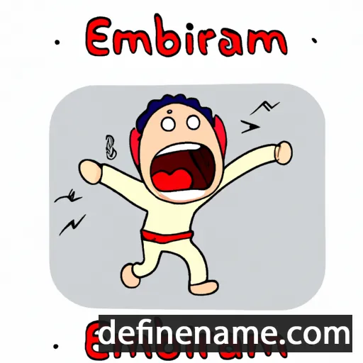 cartoon of the name Ebibaratimi