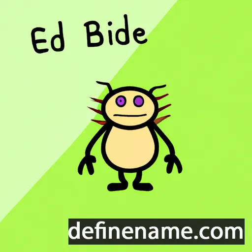 cartoon of the name Ebifinidei