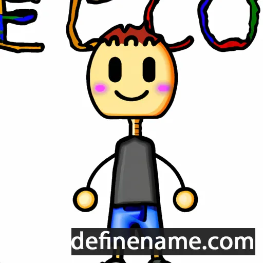 Ecio cartoon