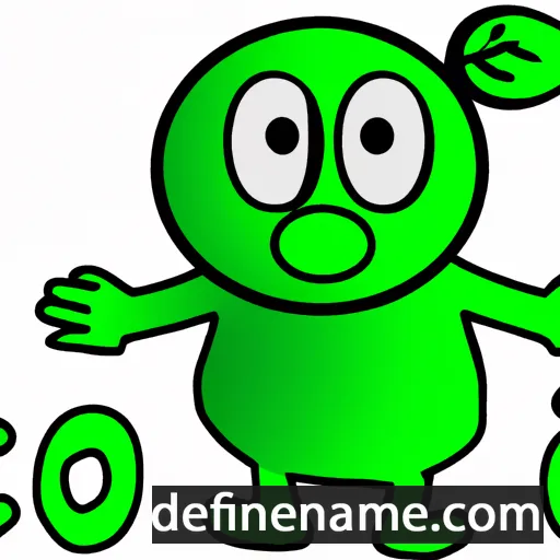 cartoon of the name Eco