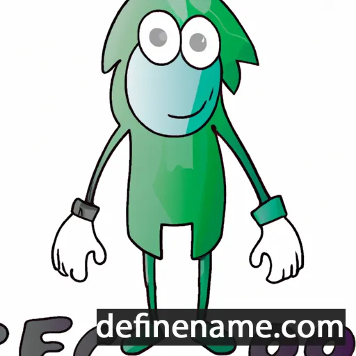 cartoon of the name Ecolo