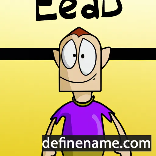 cartoon of the name Edad